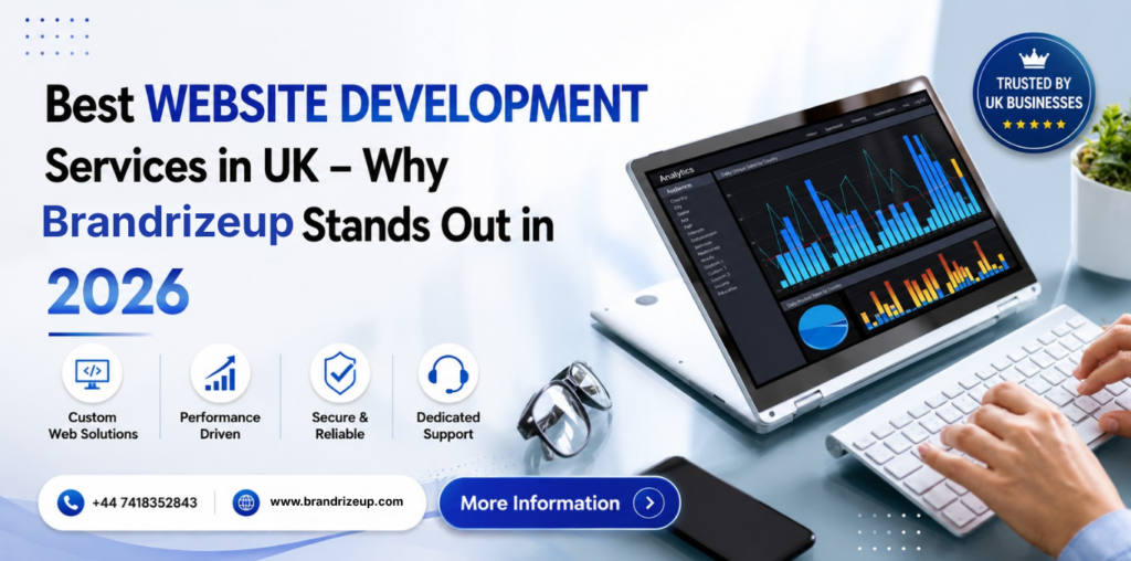 Best Website Development Services in UK | Brandrizeup