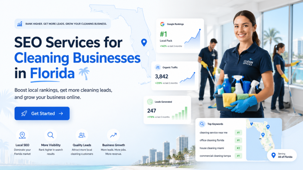 SEO Services for Cleaning Business in Florida